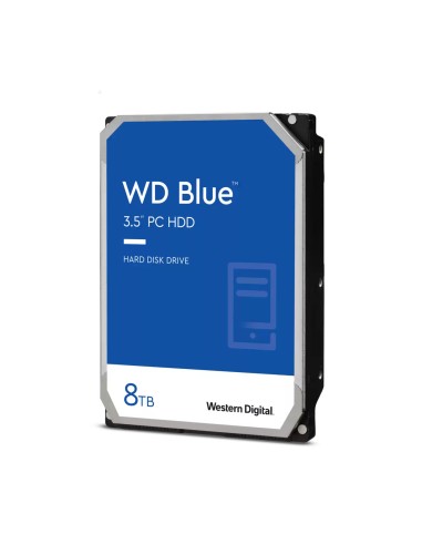 Disco Interno Hdd Western Digital Blue 8tb Sata 6gb/s Hdd 3.5" Serial Ata 128mb Cache 5640 Rpm