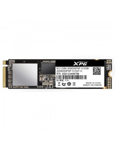 Disco Ssd Adata M.2 512gb Sx8200pnp Nvme M.2 Pcie