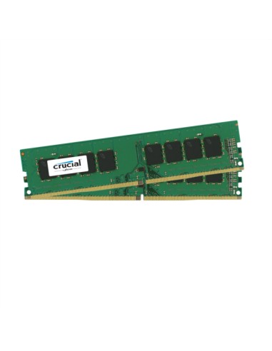 Memoria Ram Crucial ddr4 16gb Pc2400 C17 Kitx2 2x8gb, Single Rank