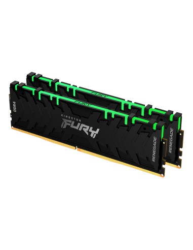 Memoria Ram Kingston 16gb 4000mhz Ddr4 Cl19 dimm (kit Of 2) fury renegade rgb Kf440c19rbak2/16