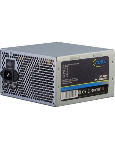 Fuente De Alimentación Inter-tech Coba Ces-350b 350 W 20+4 Pin Atx Atx Plata