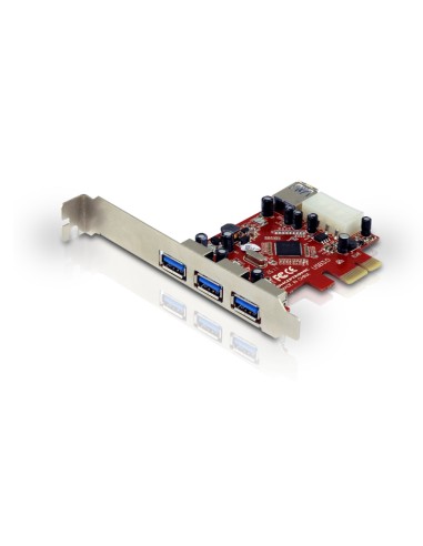 Conceptronic Controladora Usb 3.0 Por Pci Expres 3 Puertos Externos Y 1 Interno C05-138