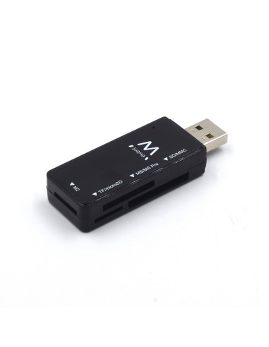 Lector De Tarjetas Externo Ewent Ew1049 Usb 2.0 Negro