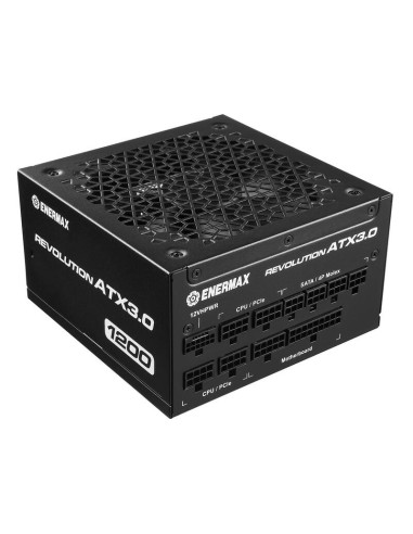 Fuente De Alimentación Enermax Revolution 1200 W 24-pin Atx Negro Era1200ewt