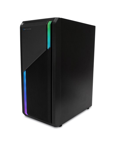 Caja  Atx Deep Gaming A230 Rgb 13 Modos  Usb 3.0 Negra Dg-cha-a230-0