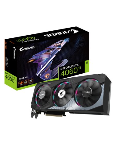 Tarjeta Gráfica Gigabyte Aorus Geforce Rtx 4060 Ti Elite 8g 8gb Gddr6