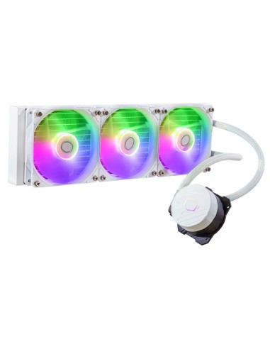 Cooler Master Masterliquid 360l Core Argb White Carcasa Del Ordenador, Procesador Kit De Refrigeración Líquida 12 Cm Blanco...