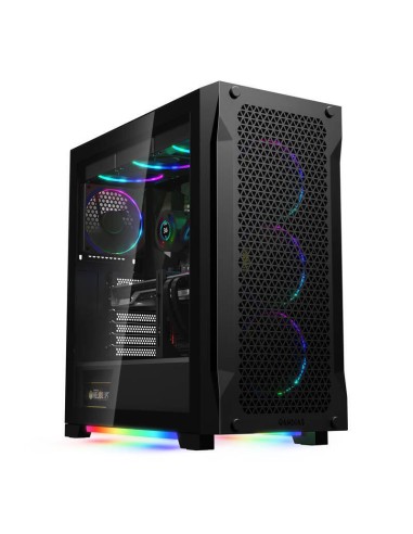 Caja Pc Gamdias Athena P1 Gaming Miditower Black