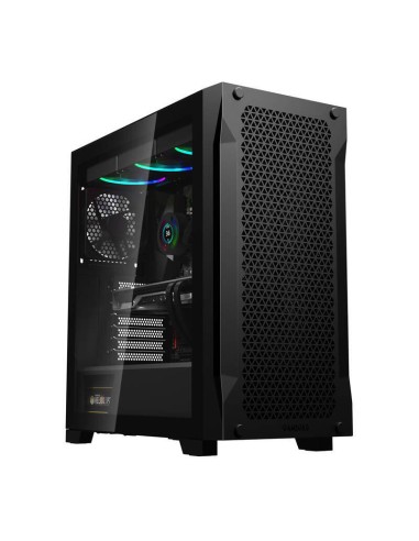 Caja Pc Gamdias Athena P1 Lite Gaming Miditower Black