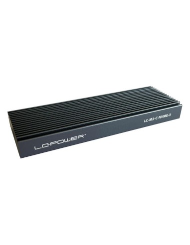 Lc-power Caja Para Disco Duro Externo (ssd) Negro M.2 Lc-m2-c-nvme-3