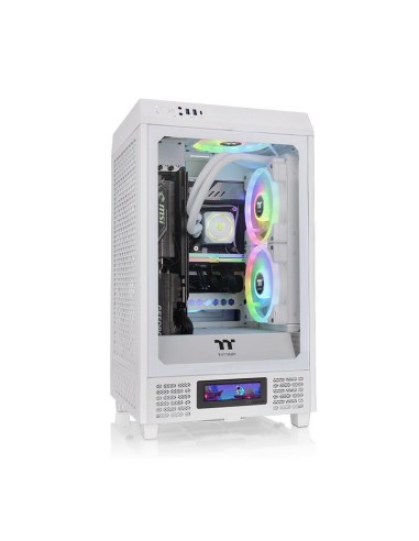 Caja Pc Thermaltake The Tower 200 Mini Tower "snow" Blanco Retail