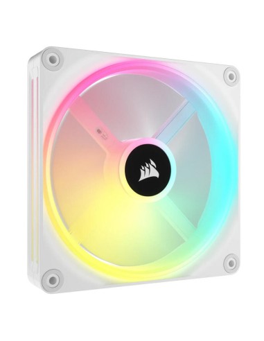 Ventilador Corsair 140*140*25 Qx140 Rgb Led Fan Blanco Single