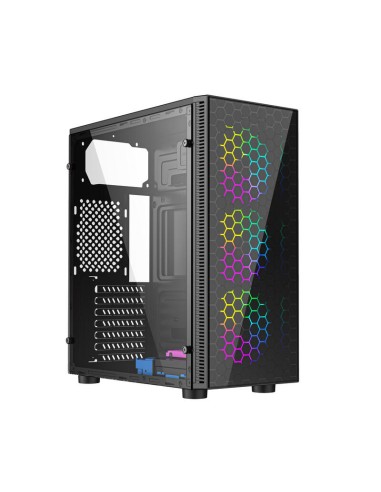 Caja Pc Gembird Gaming Argb Case Fornax 500 Black