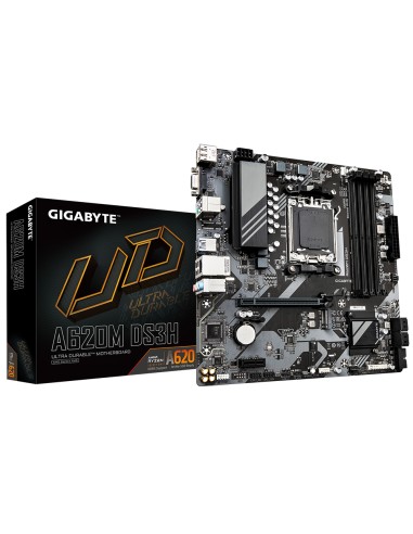 Placa Base Gigabyte A620m Ds3h Am5 Matx 4xddr5