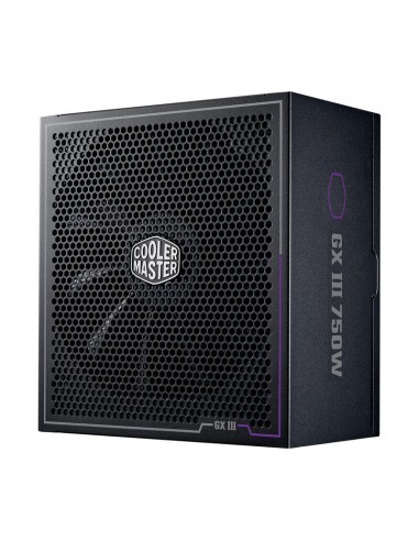 Fuente De Alimentación Cooler Master Gx Iii Gold 750w, Negro Mpx-7503-afag-beu