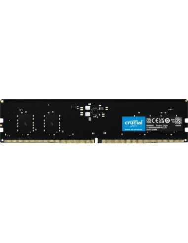 Memoria Crucial Udimm 8 Gb Ddr5-5200 (1x 8 Gb), Ct8g52c42u5