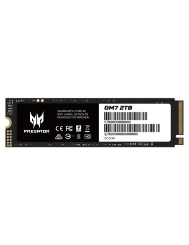 Acer Predator Ssd Gm7 2tb M.2 Nvme Pcie Gen 4x4