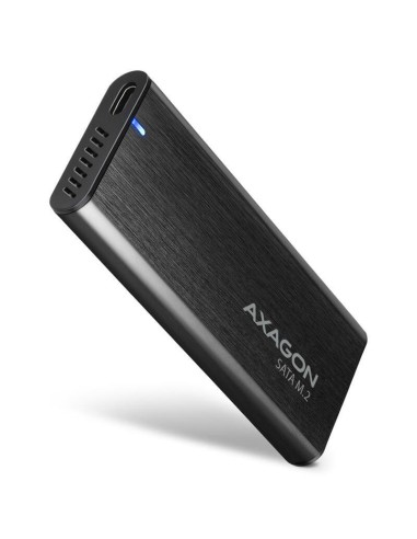 Axagon Caja Externa Eem2-sbc Para Ssd M.2 Usb-c 3.2 Gen 2 - Negro