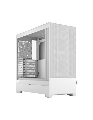 Caja Pc Fractal Design  Pop Air White Tg Clear Tint