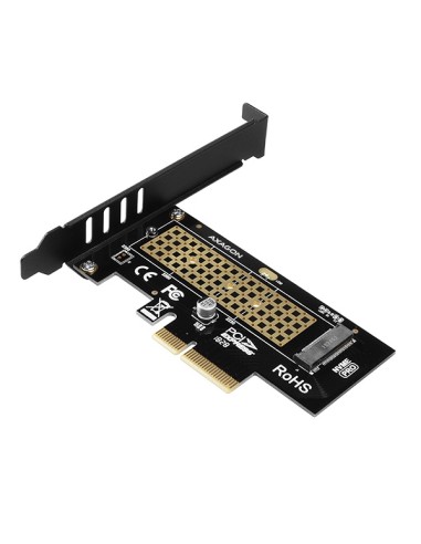 Axagon Pcem2-n Tarjeta Pcie X4, 1 Ranura M.2 Nvme M-key, Sp Y Lp