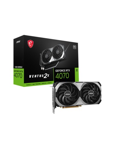 Tarjeta Gráfica Msi Rtx 4070 Ventus 2x Oc 12gb Gddr6x