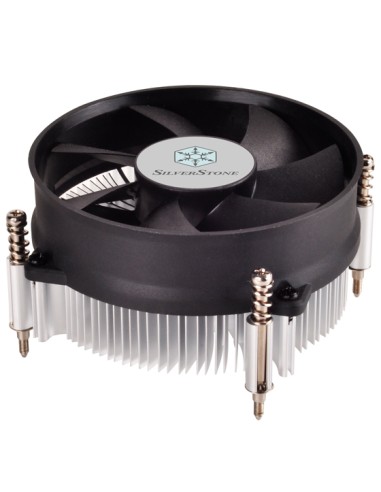 Silverstone Nitrogon Cpu Cooler Sst-nt09-115x Quiet 80mm Pwm, Low Profile, Intel