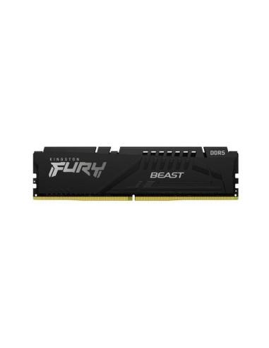 Memoria Kingston Fury Beast Ddr5  16 Gb Dimm De 288  6000 Mhz / Pc5-48000 Cl36 1.35 V Sin Búfer On-die Ecc Negro