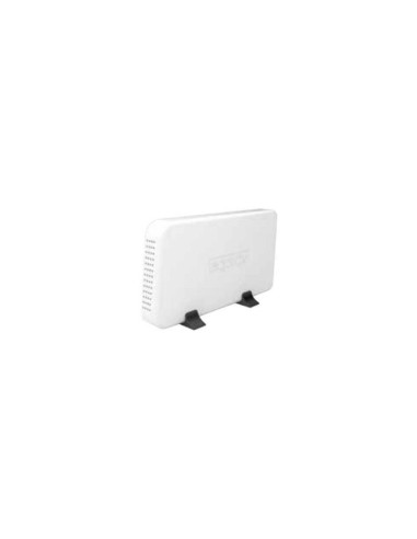 Approx Caja Externa Para Discos Duros 3.5"usb 2.0 Sata I/ii Interruptor Encendido / Apagado Blanco