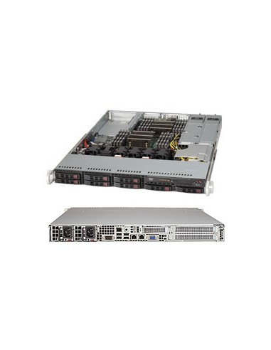 Supermicro Chassis 1u Sc113 Wi/o W/redundant 750w Pws 24 Pin Pdb