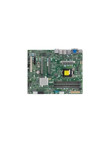 Placa Base Super Micro Mb Intel 1200 X12sca-f-b Bulk W480 Atx,4xd4 2933 Ecc, Sata3, 10xusb, Vga, 3xpcie