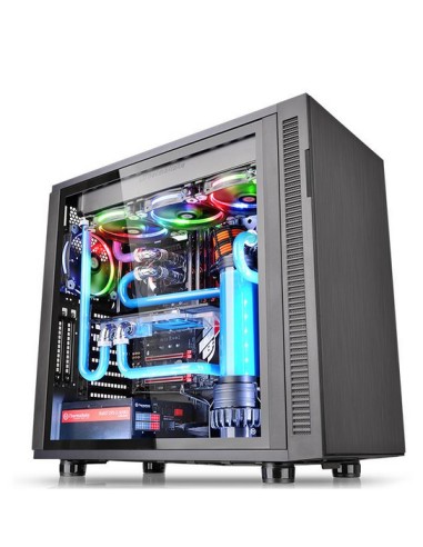 Caja Pc Thermaltake Suppressor F31 Cristal Templado Negra