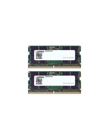 Mushkin Memoria So-dimm Ddr5 64gb Pc 4800 Cl40 2x32gb Essentials 1,1v Intern Retail