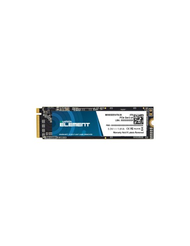 Ssd Mushkin Element M.2 4tb Pcie Gen3x4 Nvme