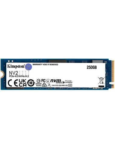 Kingston Ssd 250gb M.2 Pci-e Nvme Gen4 Nv2 Bulk