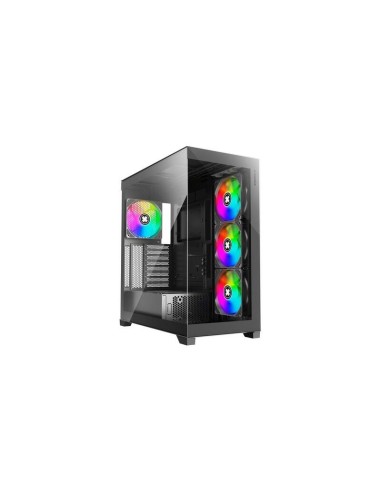 Caja Pc Xilence Xilent Gleam Vidrio Templado X818.argb Negra