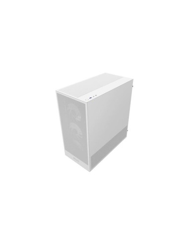 Caja Pc Nzxt H5 Flow Rgb 2024  Vidrio Templado Cc-h52fw-r1 Blanca