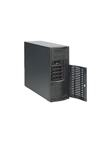 Supermicro Chasis Negro Sc733 Mid Tower Con Psu Platinum 668w