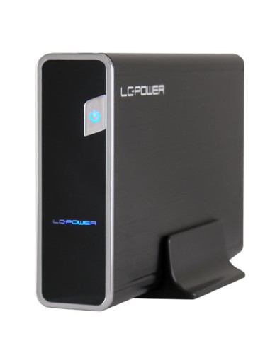 Lc-power Lc-35u3, Carcasa Para Disco Duro Externo Sata De 3,5", Usb 3.0, Aluminio, Negro