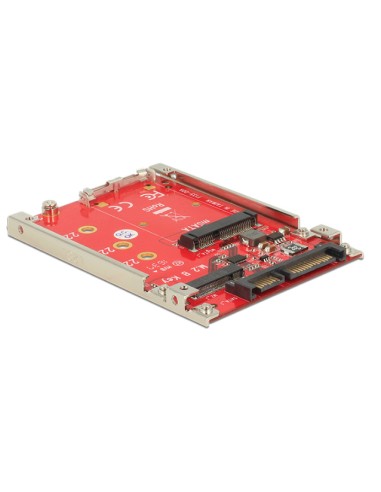 Delock Convertidor 2.5'' Sata 22 Pin   M.2 / Msata 7 Mm