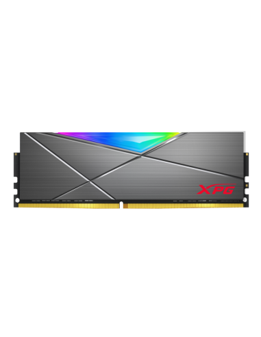 Memoria Adata Ddr4 3600 16gb C18 Xpg D50 Rgb K2 2x8gb, Tungsten Grey, Dual Color Box