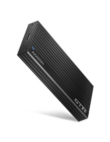 Axagon Gabinete Externo Eem2-gtr Para Ssd M.2 Usb-c 3.2 Gen 2, Negro