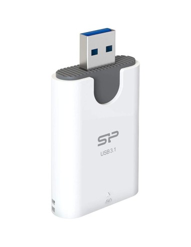 Lector Combinado De Tarjetas Silicon Power Tipo-a Usb 3.2, Tarjeta Sd/mmc, Tarjeta Microsd