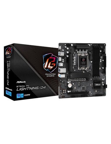 Asrock B760m Phantom Gaming Lightning/d4 Intel Ddr4 S1700