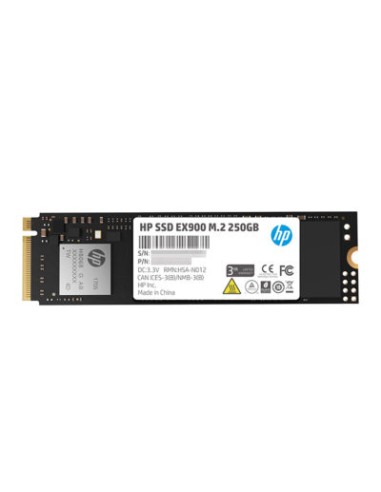 Disco Ssd Hp Ex900 250gb M.2 Pcie Gen3 X4 Nvme 2100 1300 Mb S