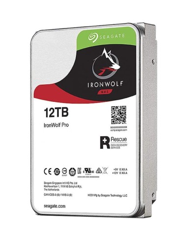 Disco Seagate Ironwolf Pro 12tb 3.5"sata 6gb/s 7200rpm Bfer 256mb St12000ne0008