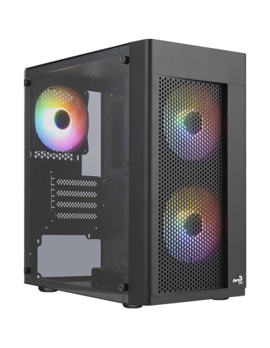 Caja Pc Aerocool Pgs Hexform-g-bk-v2 Frgb