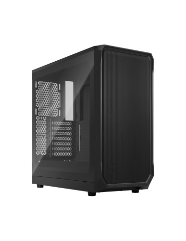 Caja Pc Fractal Design Focus 2 Black Tg Clear Tint, Fd-c-foc2a-01