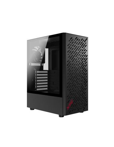 Xpg Torre Gaming Valor Air Cristal Templado Negro