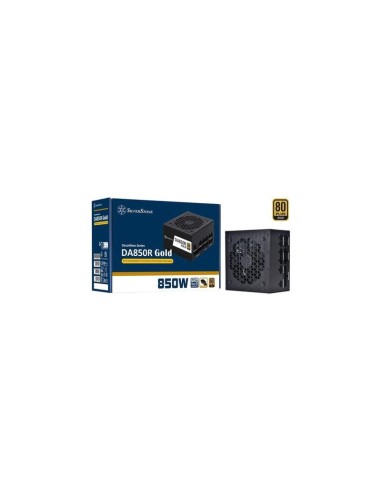 Fuente De Alimentación Silverstone Sst-da850r-gm 850w, 1x 12vhpwr, 4x Pcie, Gestión De Cables, 850 Vatios Sst-da850r-gm