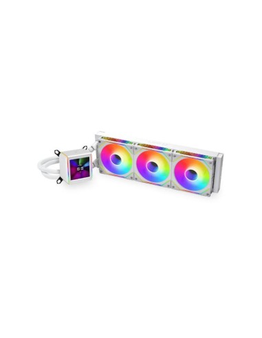 Lian Li Galahad Ii Lcd Sl Aio 360mm Performance Argb Cpu Water Cooler - White